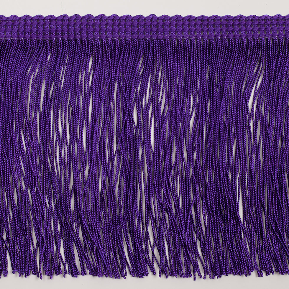 4 European Purple Chainette Fringe Trim 4 European Purple Chainette Fringe Trim