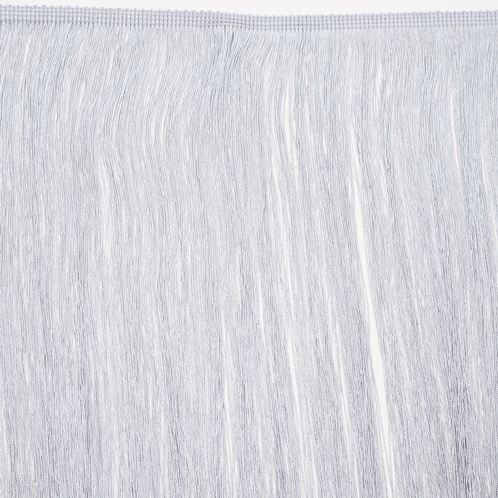 24" European Silver Chainette Fringe Trim 24" European Silver Chainette Fringe Trim