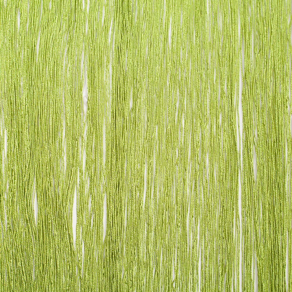 24" European Lime Green Chainette Fringe Trim Folded 24" European Lime Green Chainette Fringe Trim Folded