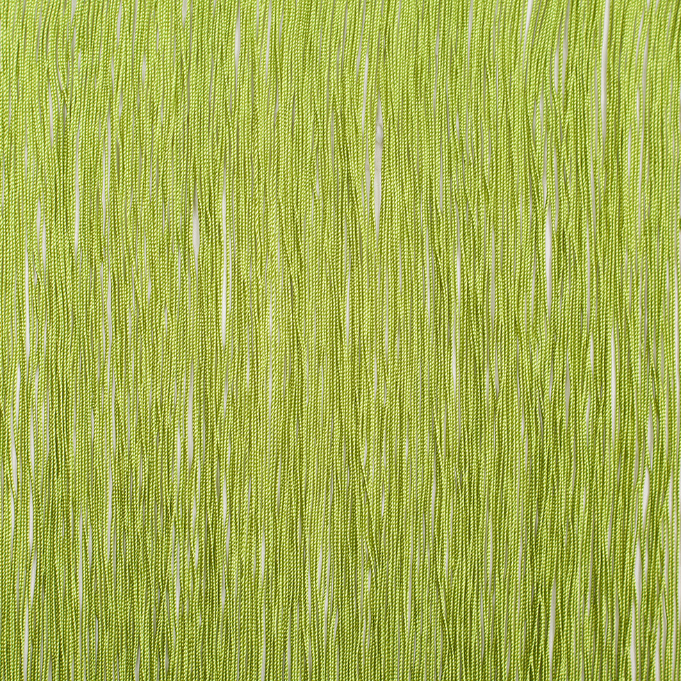 16" European Lime Green Chainette Fringe Trim Folded 16" European Lime Green Chainette Fringe Trim Folded