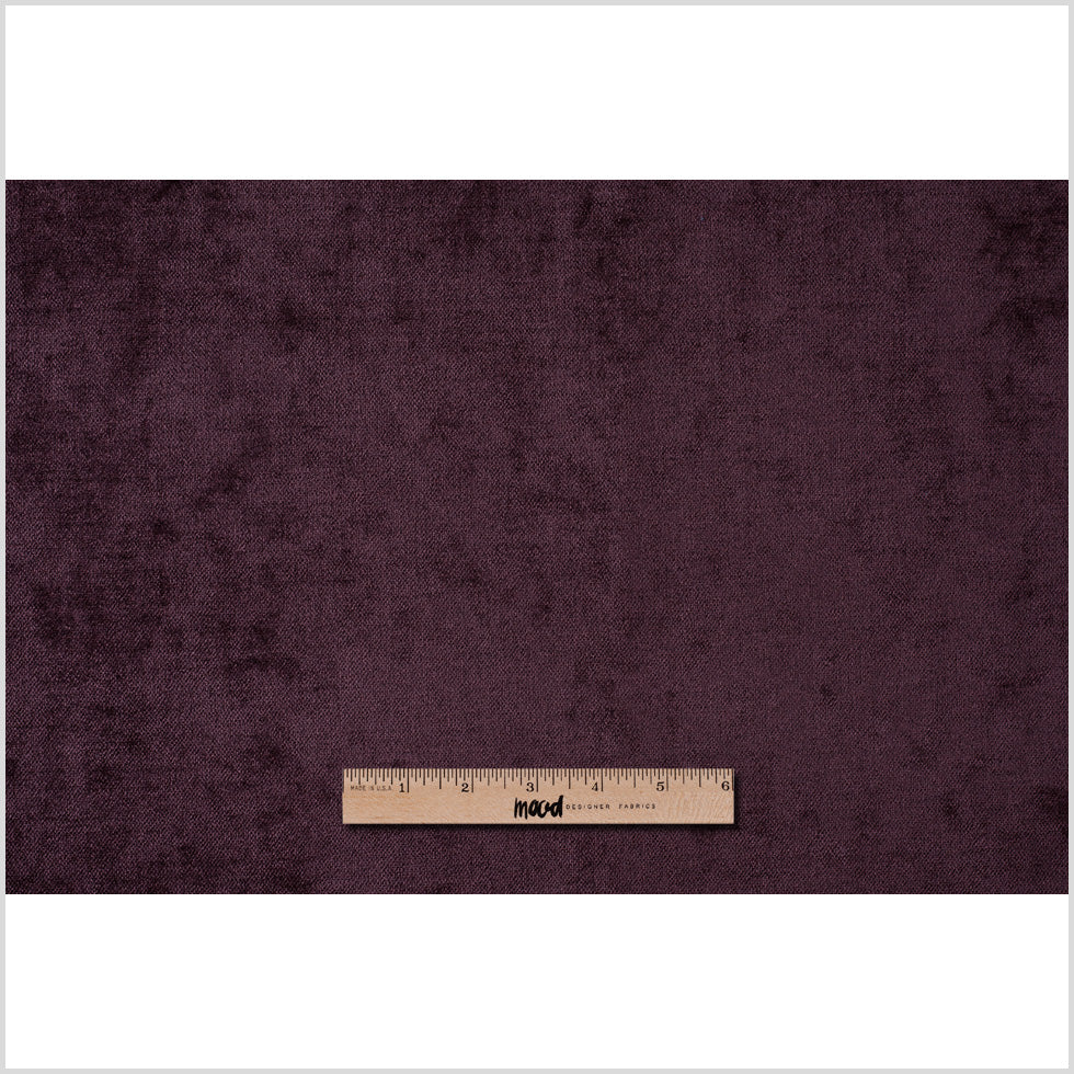 Deep Plum Upholstery Chenille - Full Deep Plum Upholstery Chenille - Full