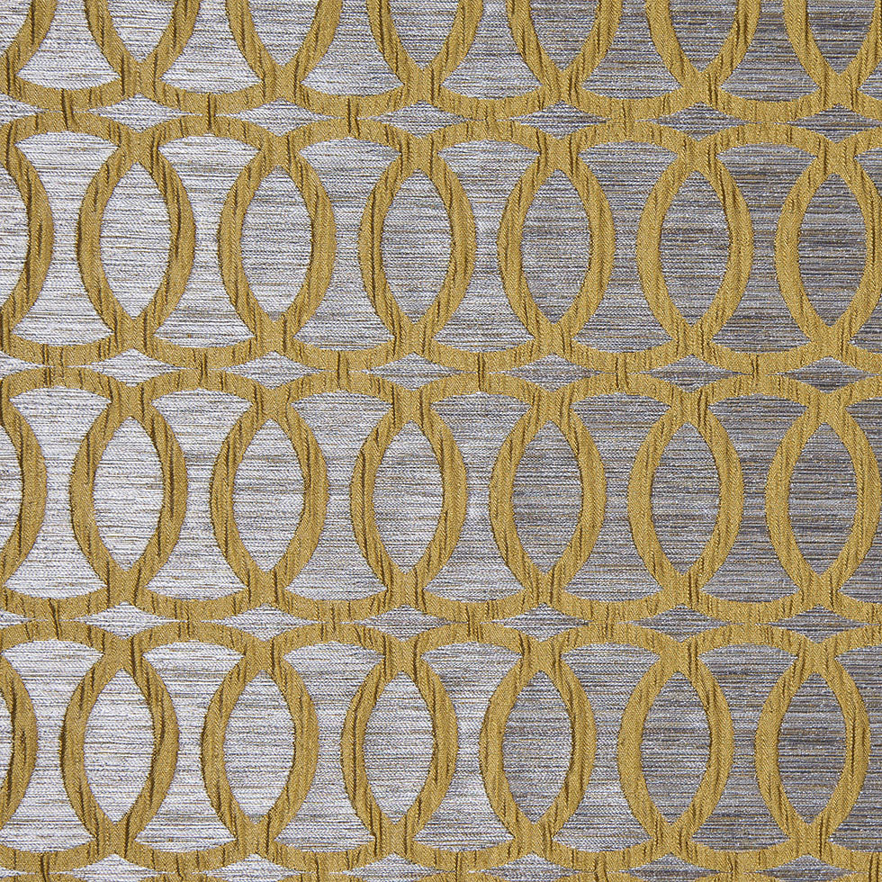 Chartreuse Entwined Circles Brocade Chartreuse Entwined Circles Brocade
