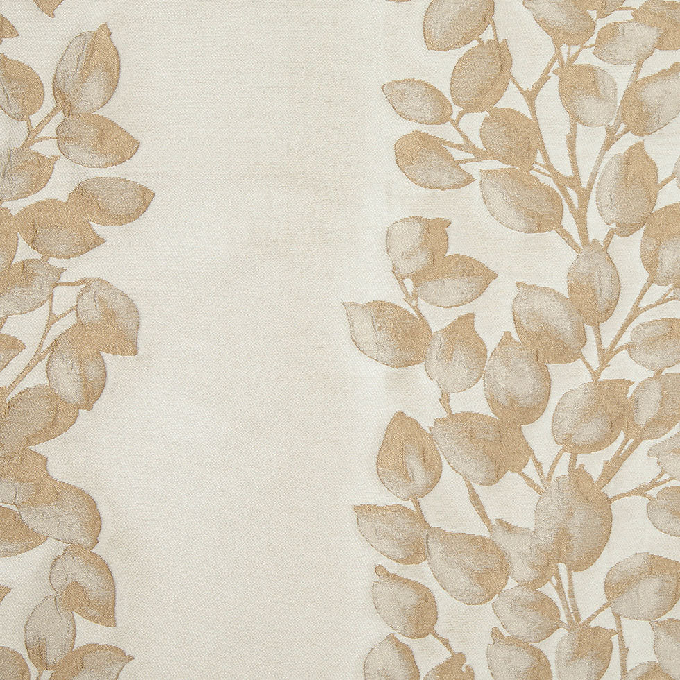 Beige Columns of Leaves Brocade Beige Columns of Leaves Brocade