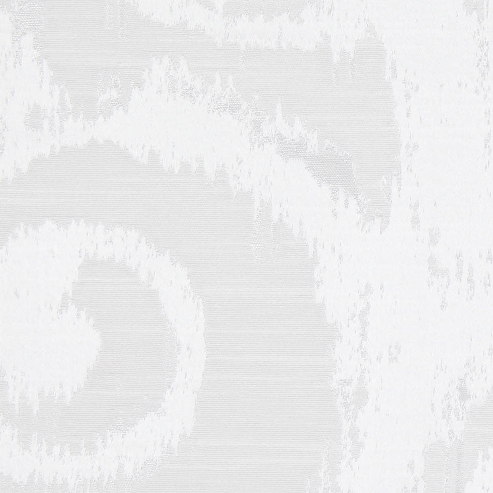 White Bold Swirls Jacquard Detail White Bold Swirls Jacquard Detail