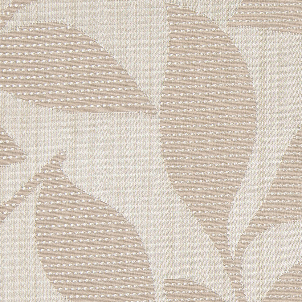 Natural Satiny Woven Leaves Jacquard - Detail Natural Satiny Woven Leaves Jacquard - Detail