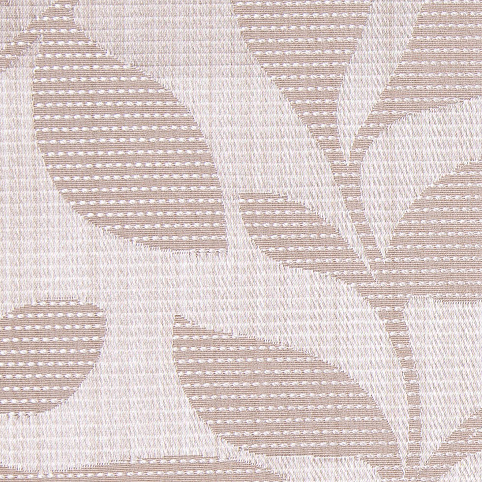 Sand Satiny Woven Leaves Jacquard - Detail Sand Satiny Woven Leaves Jacquard - Detail