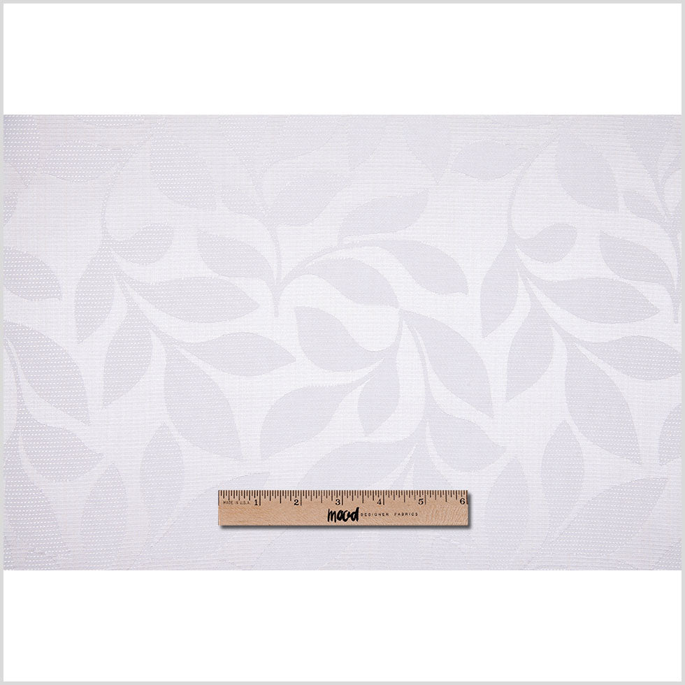 Pearl Satiny Woven Leaves Jacquard Full Pearl Satiny Woven Leaves Jacquard Full