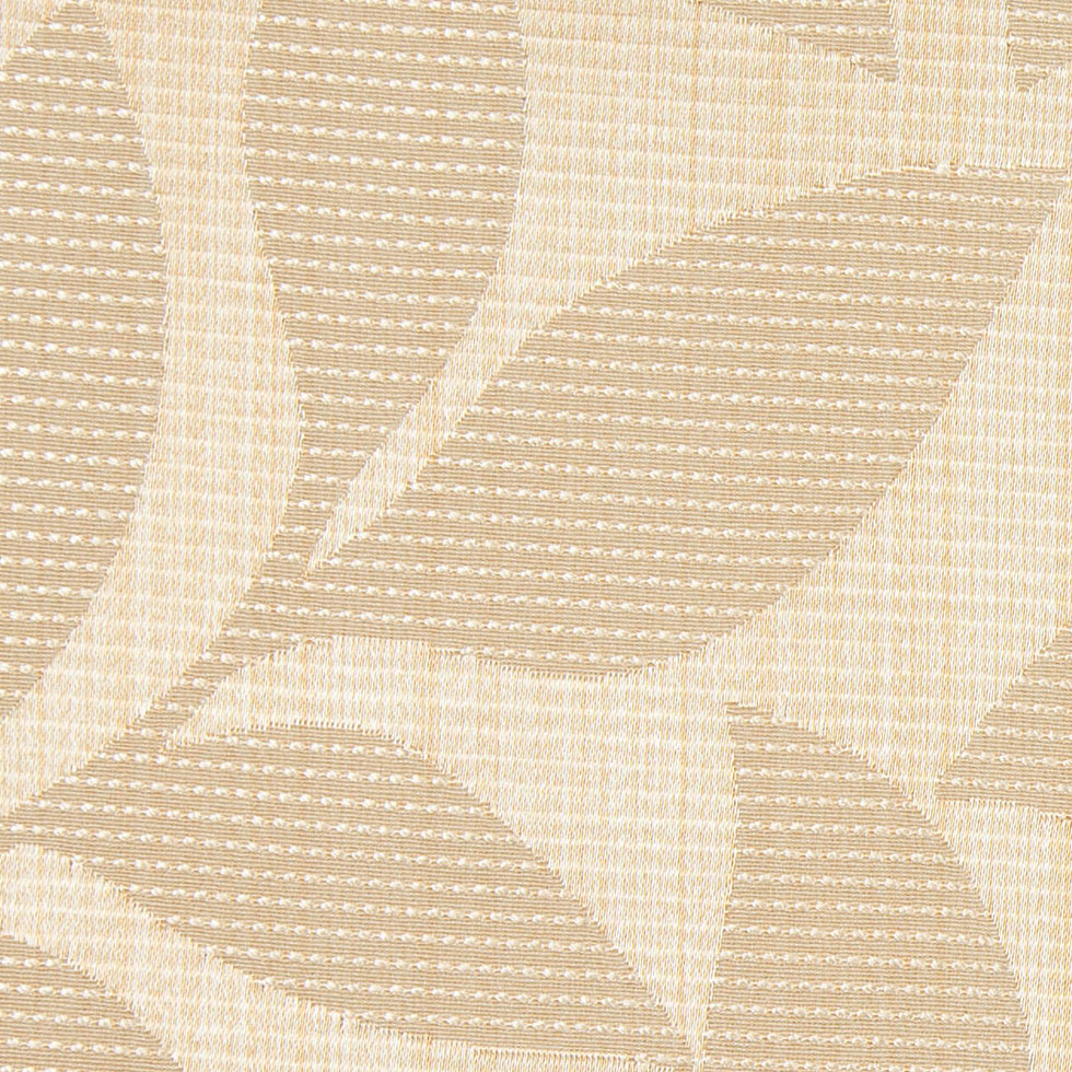 Gold Satiny Woven Leaves Jacquard Detail Gold Satiny Woven Leaves Jacquard Detail