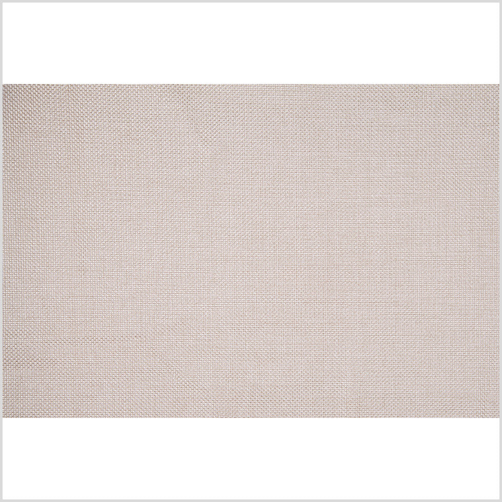 Pale Taupe Linen-Like Solid Woven Full Pale Taupe Linen-Like Solid Woven Full