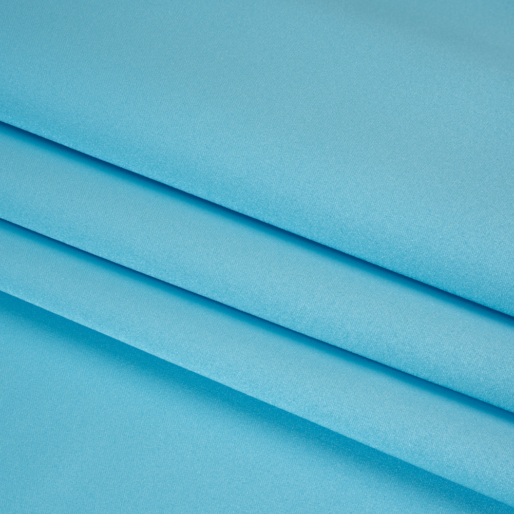 Polyester Satin - Capri Turquoise - Reverie Collection Polyester Satin - Capri Turquoise - Reverie Collection