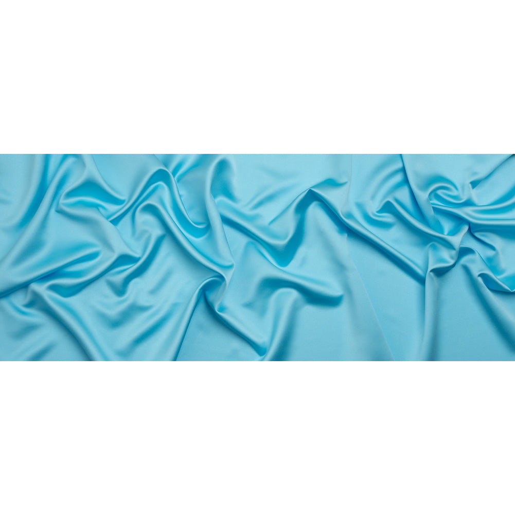 Polyester Satin - Capri Turquoise - Reverie Collection Polyester Satin - Capri Turquoise - Reverie Collection