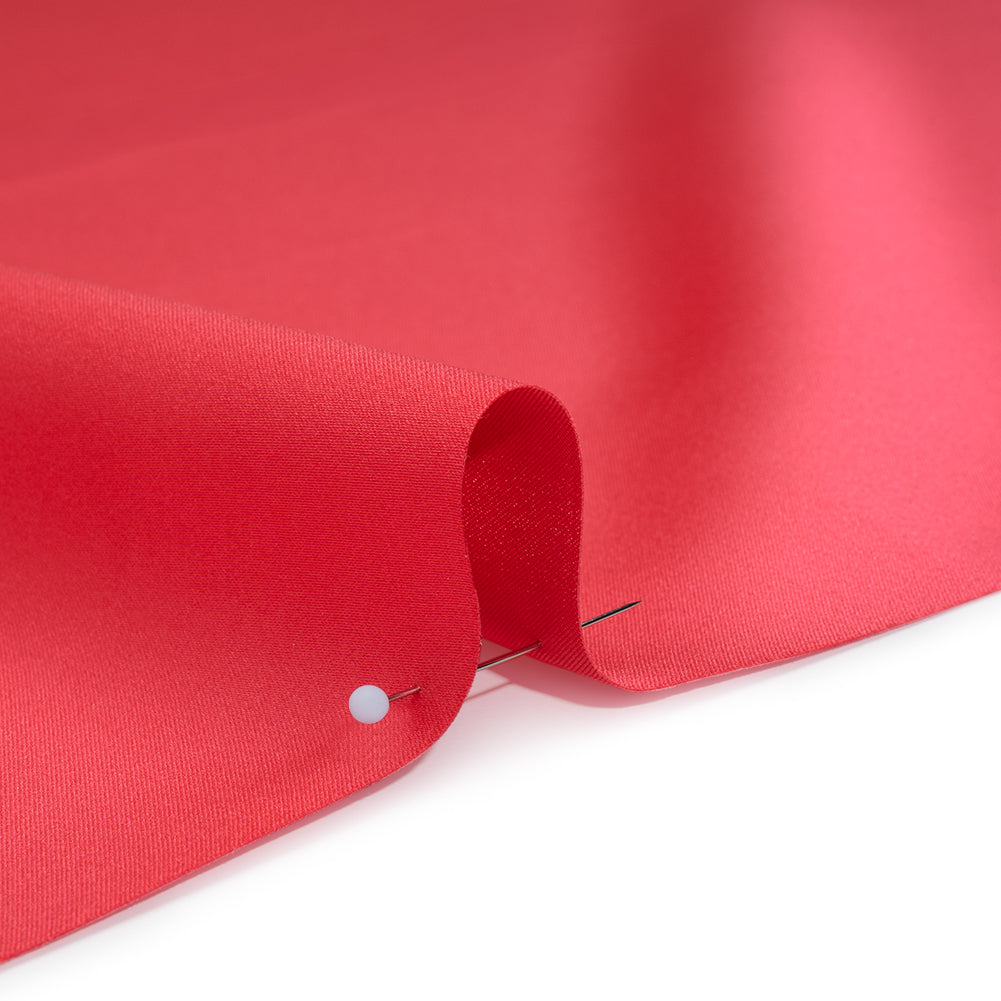 Polyester Satin - Radiant Rouge - Reverie Collection Polyester Satin - Radiant Rouge - Reverie Collection