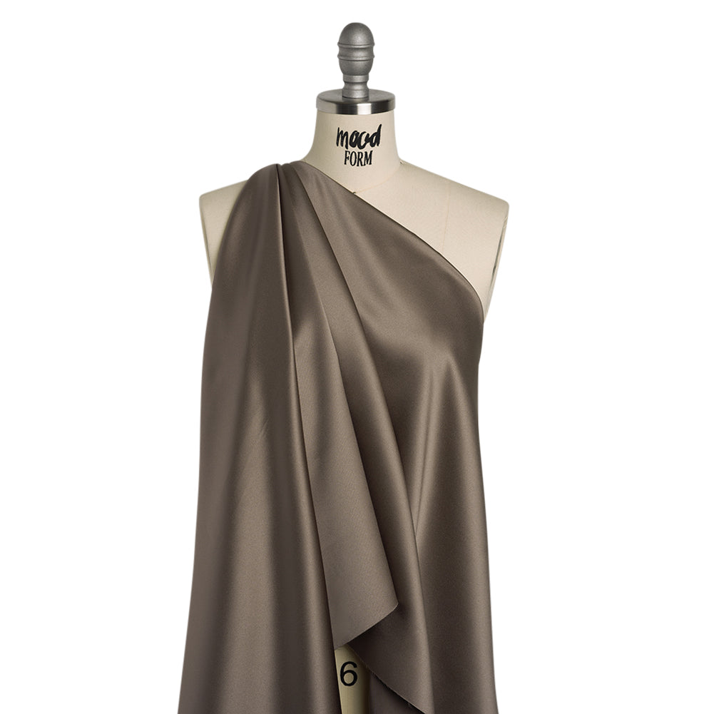 Polyester Satin - Nu Stone - Reverie Collection - Drape Polyester Satin - Nu Stone - Reverie Collection - Drape