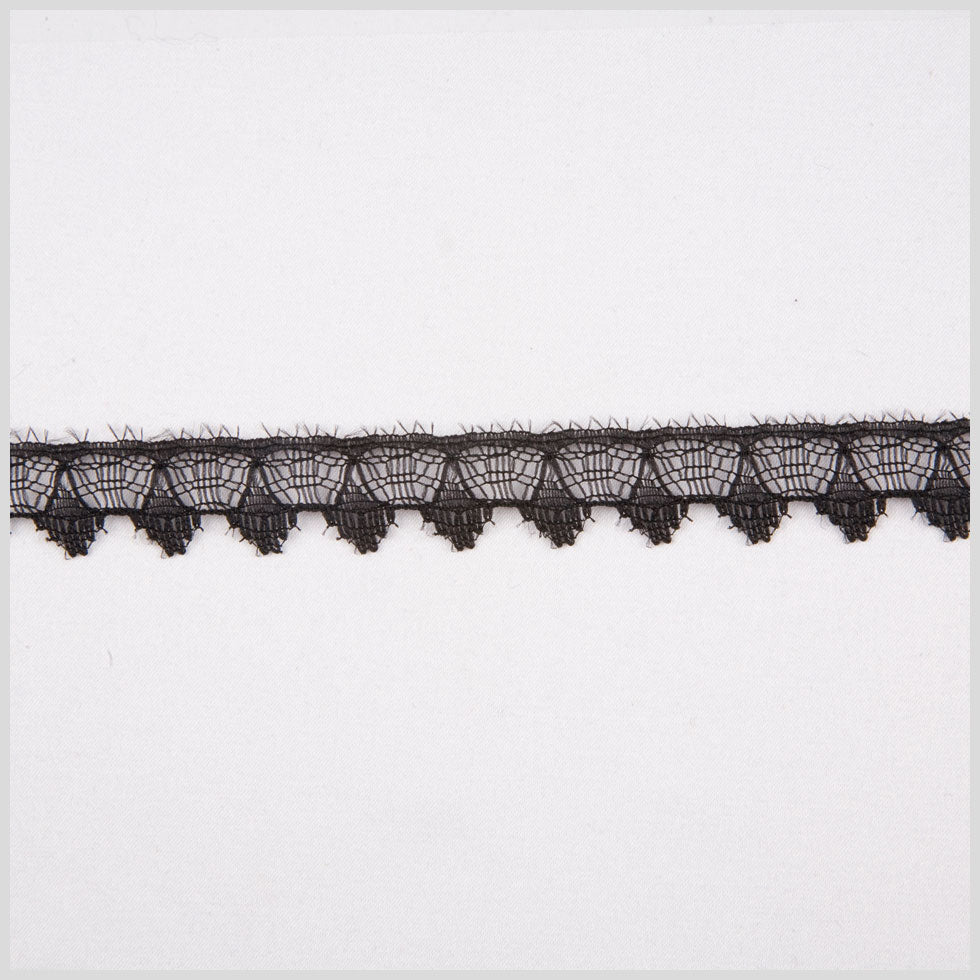 5/8" Black Fine Lace 5/8" Black Fine Lace