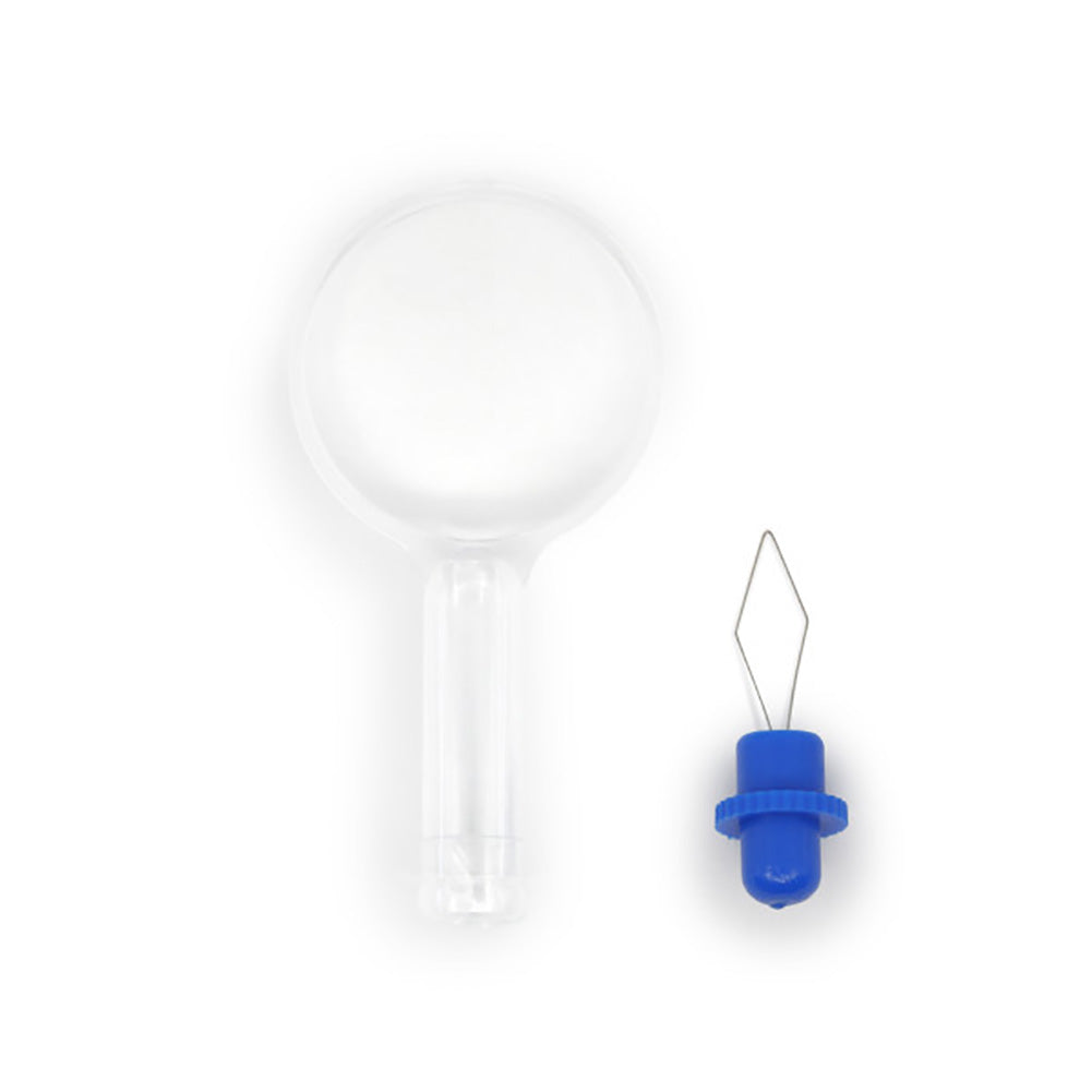 Dritz Needle Threader & Magnifier - Clear Folded Dritz Needle Threader & Magnifier - Clear Folded