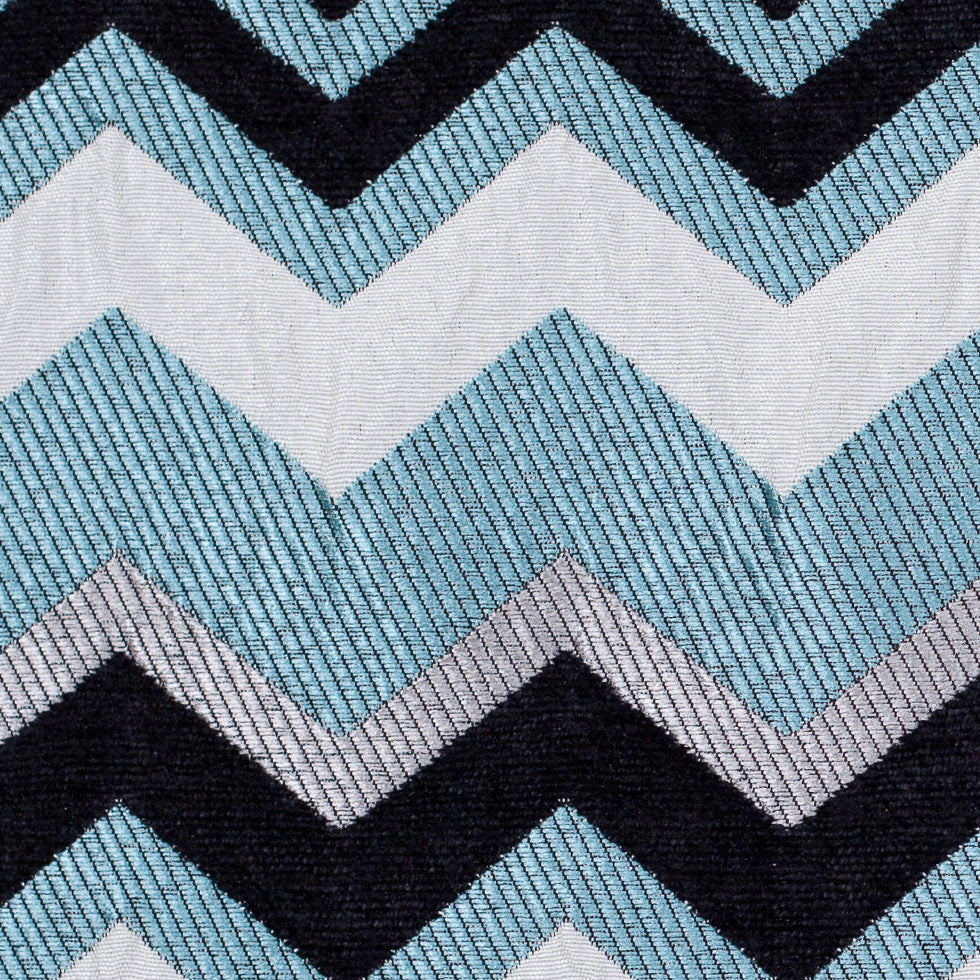 Spearmint Bold Colors Chevron Chenille - Detail Spearmint Bold Colors Chevron Chenille - Detail