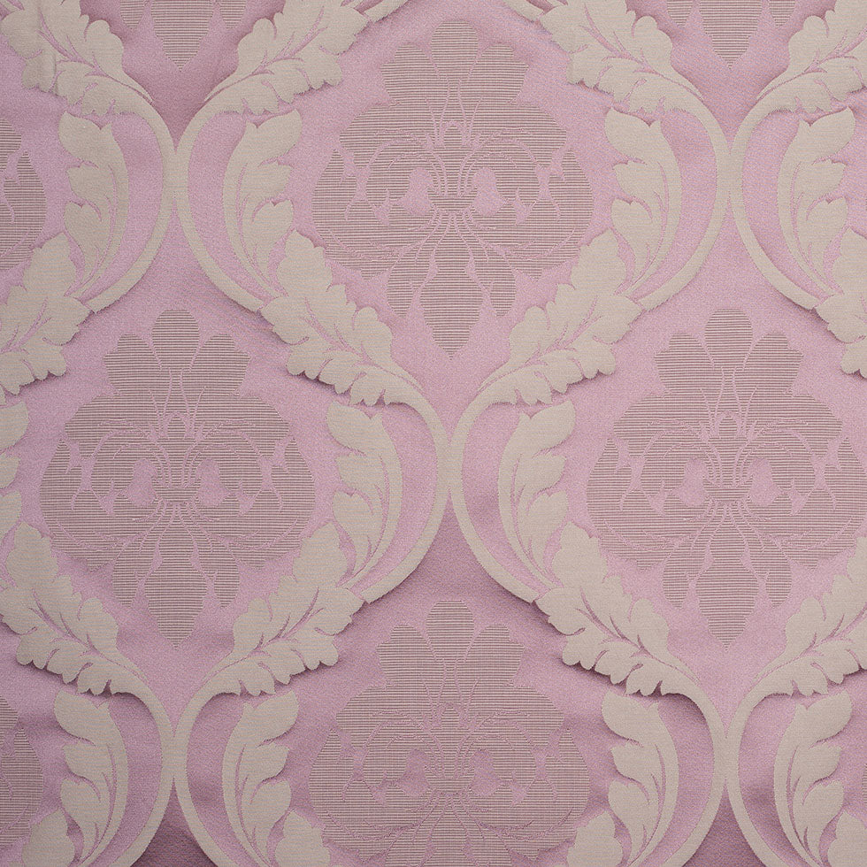 Lilac and Taupe Floral Satin Jacquard Lilac and Taupe Floral Satin Jacquard
