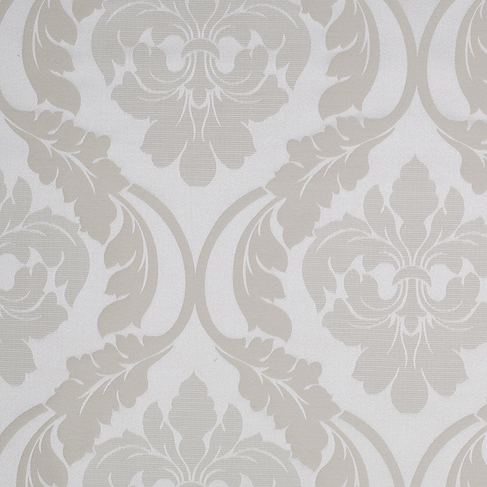 Pale Gold Floral Damask-Pattern Satin Jacquard Pale Gold Floral Damask-Pattern Satin Jacquard
