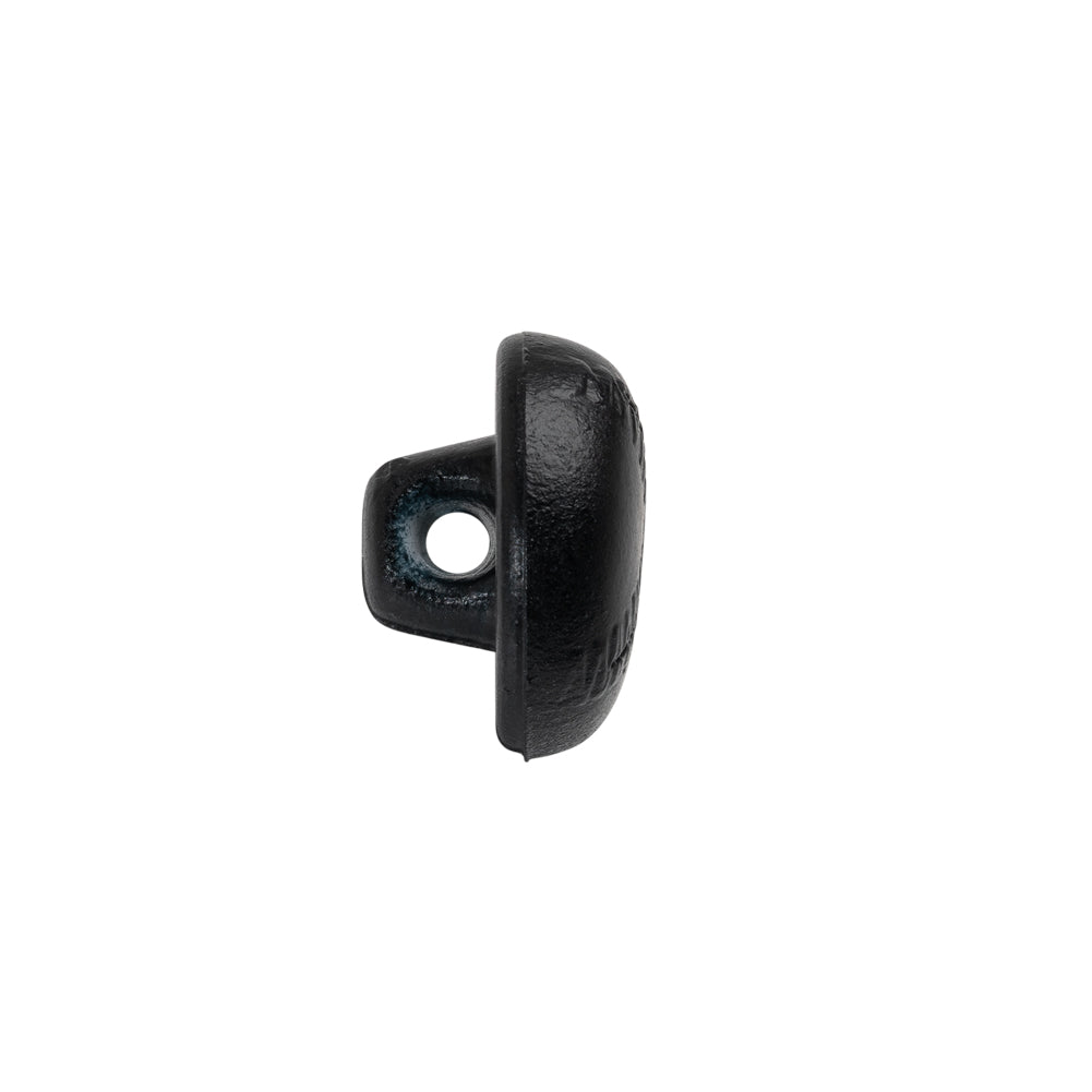 Italian Navy Top-Stitched Plastic Shank Back Button - 24L/15mm Folded Italian Navy Top-Stitched Plastic Shank Back Button - 24L/15mm Folded