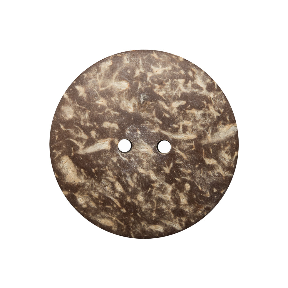 Italian Blue Coconut Button - 40L/25mm - Detail Italian Blue Coconut Button - 40L/25mm - Detail