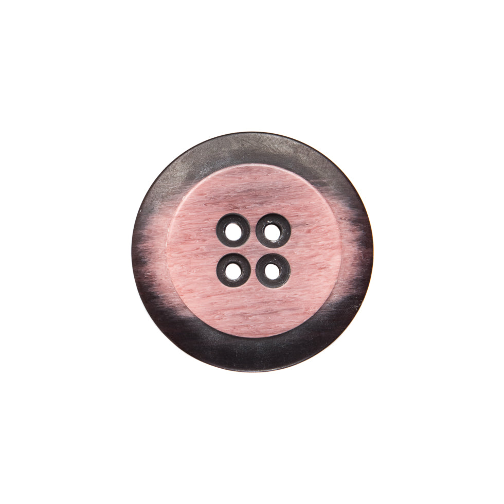 Italian Rose Plastic Button - 28L/18mm Italian Rose Plastic Button - 28L/18mm