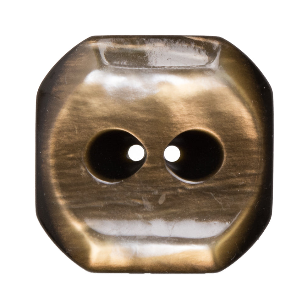 Italian Gold Plastic Button - 54L/34mm Italian Gold Plastic Button - 54L/34mm