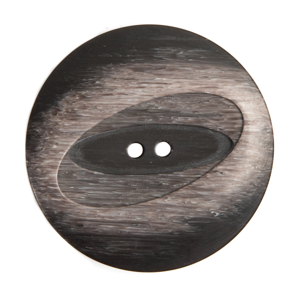 Italian Taupe Plastic Button - 54L/34mm Italian Taupe Plastic Button - 54L/34mm