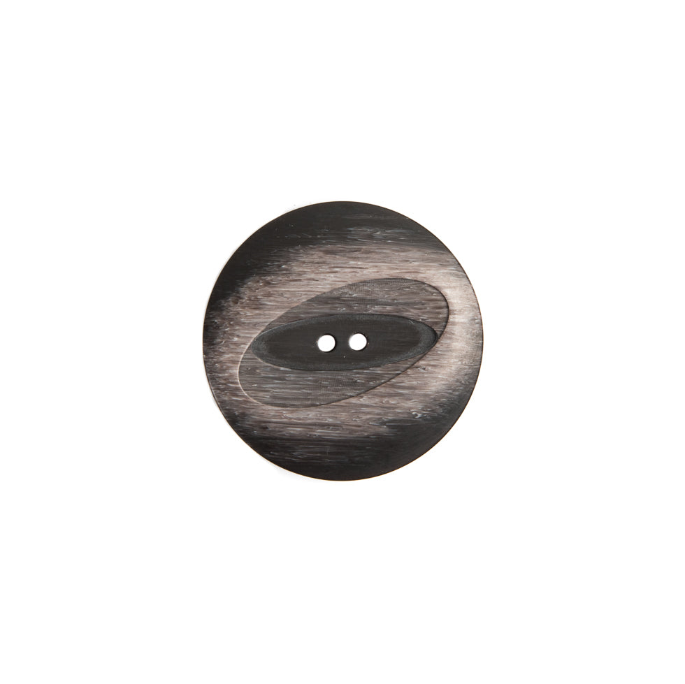 Italian Taupe 2-Hole Plastic Button - 28L/18mm Italian Taupe 2-Hole Plastic Button - 28L/18mm