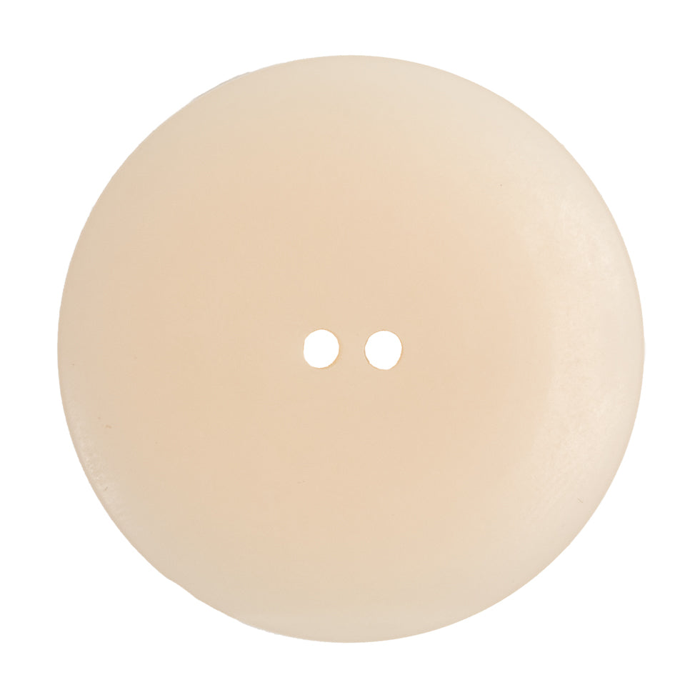 Plastic 2-Hole Button Made in Italy - 54L/34mm - Ivory Woodgrain with Ovals Detail Plastic 2-Hole Button Made in Italy - 54L/34mm - Ivory Woodgrain with Ovals Detail
