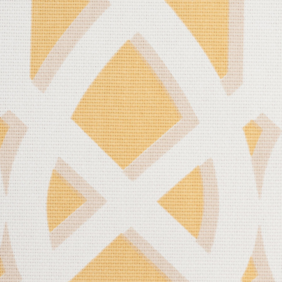 Egg Yolk Geometric Heavyweight Cotton Detail Egg Yolk Geometric Heavyweight Cotton Detail