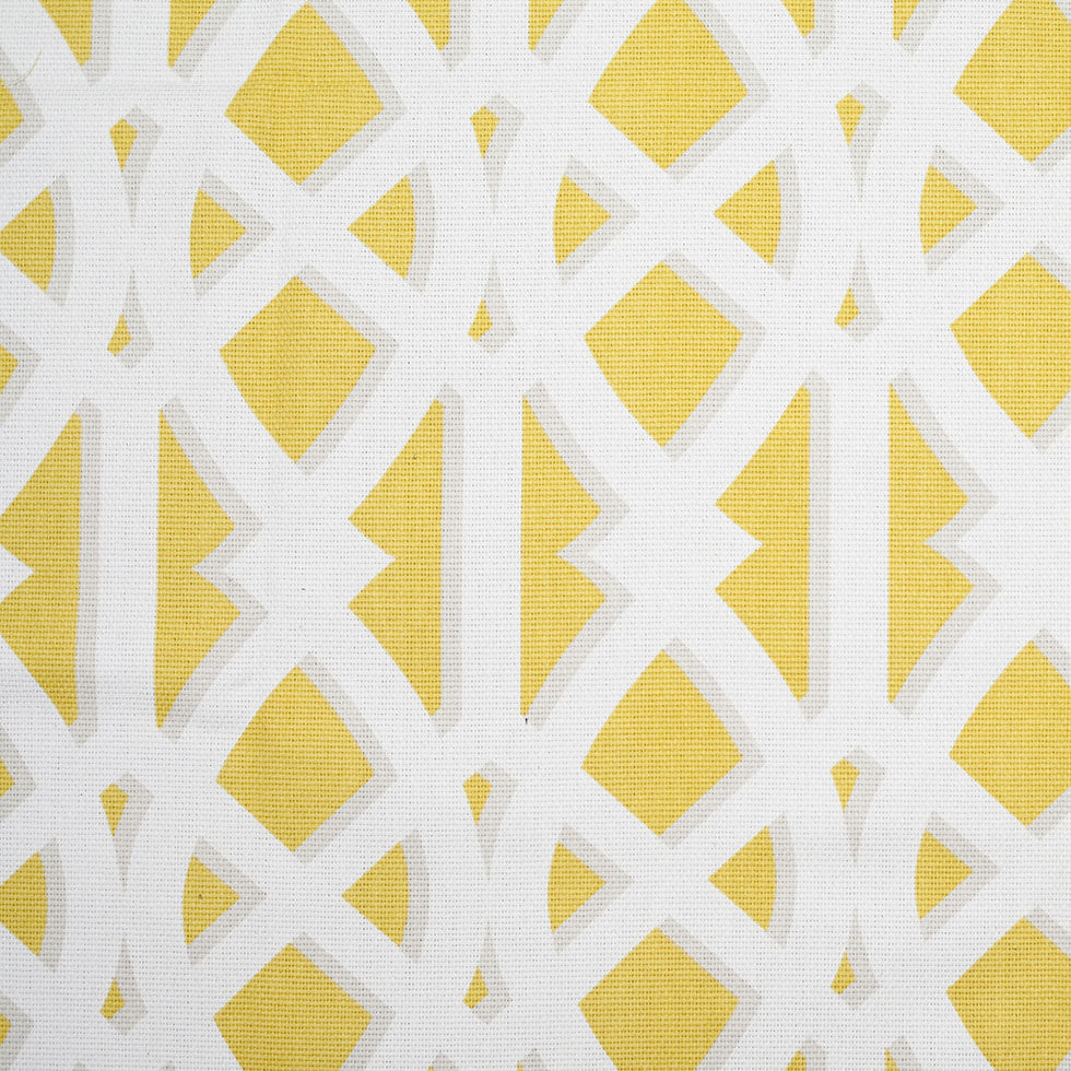 Lime Geometric Heavyweight Cotton Lime Geometric Heavyweight Cotton
