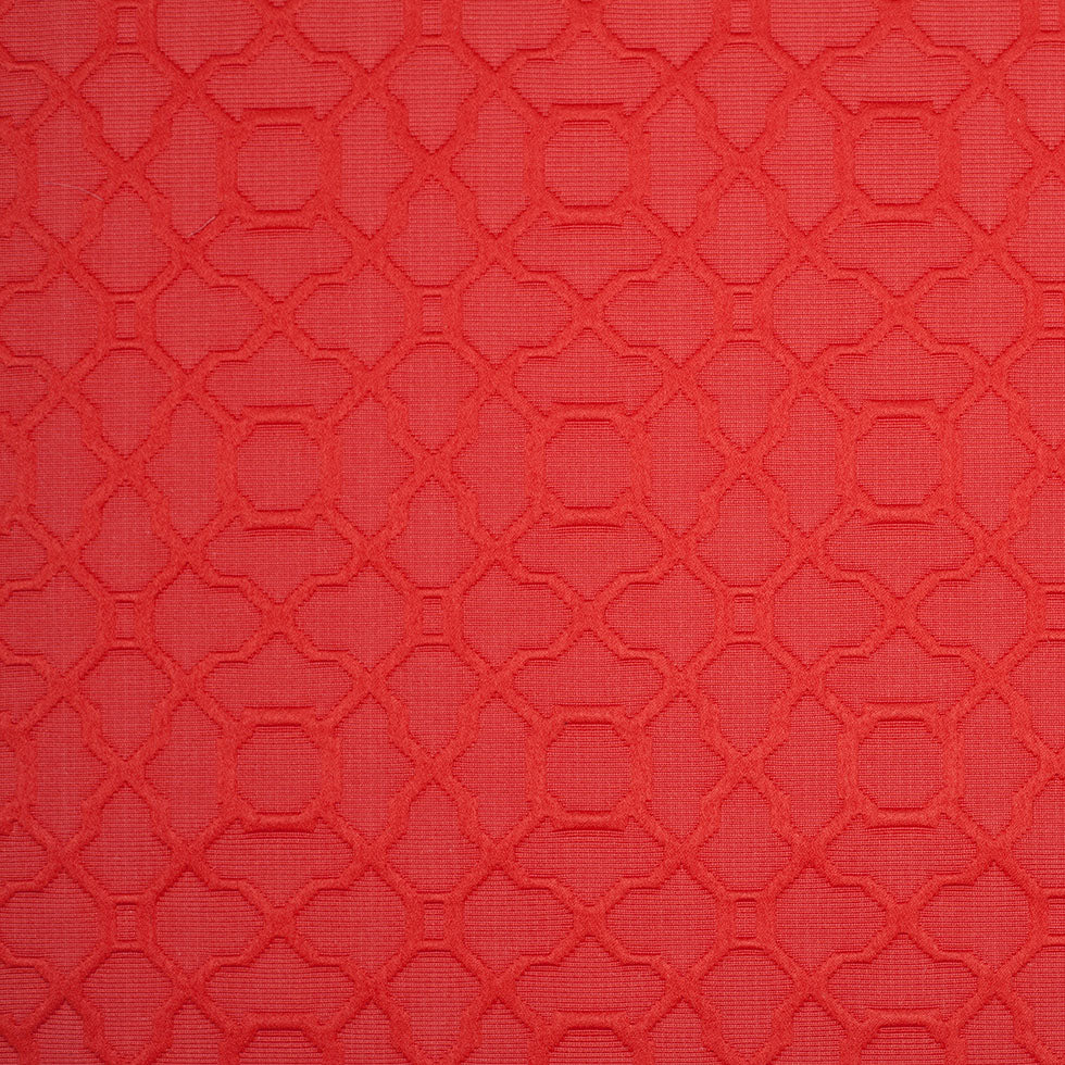 Candy Apple Raised Lattice Pattern Cotton Woven Candy Apple Raised Lattice Pattern Cotton Woven