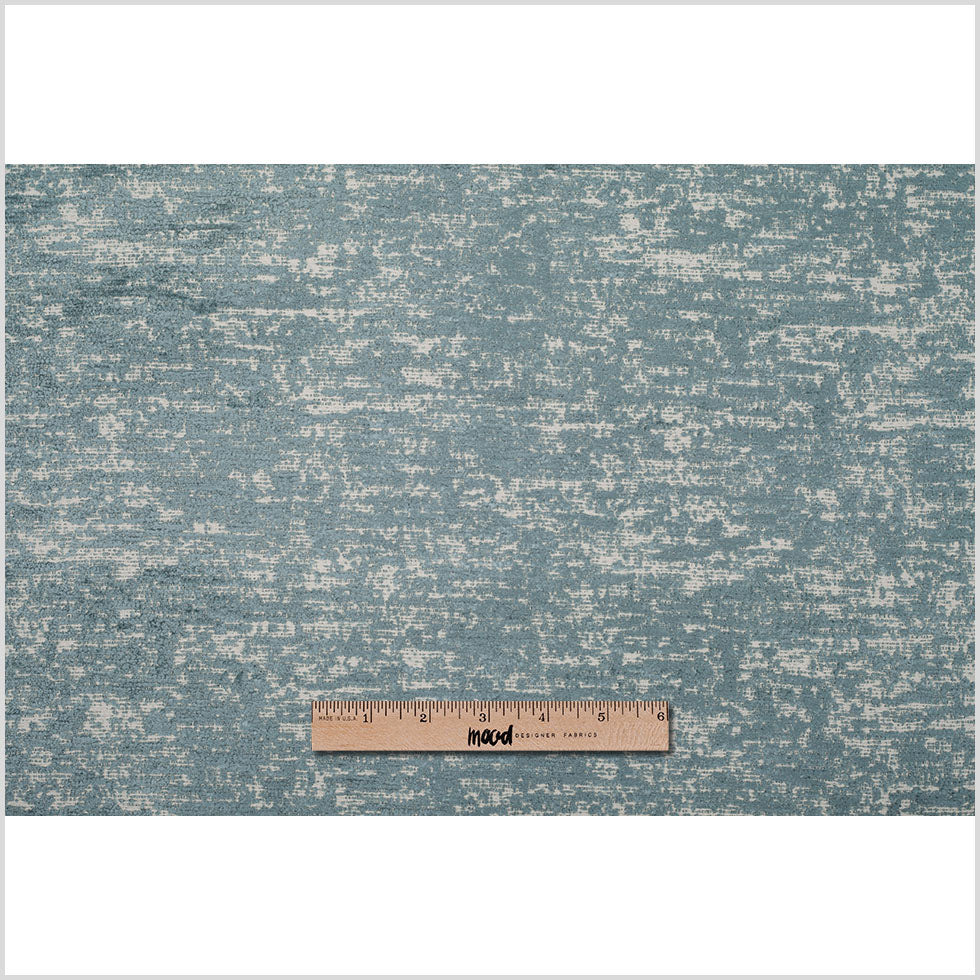 Turkish Cornflower Blue Polyester-Acrylic Flocked Woven - Full Turkish Cornflower Blue Polyester-Acrylic Flocked Woven - Full