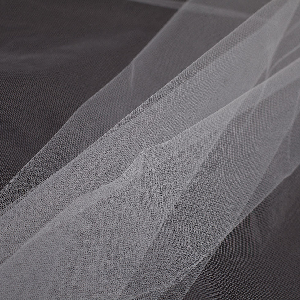 Nylon Tulle 108" - Silk White - Pavlova Wide Collection Detail Nylon Tulle 108" - Silk White - Pavlova Wide Collection Detail