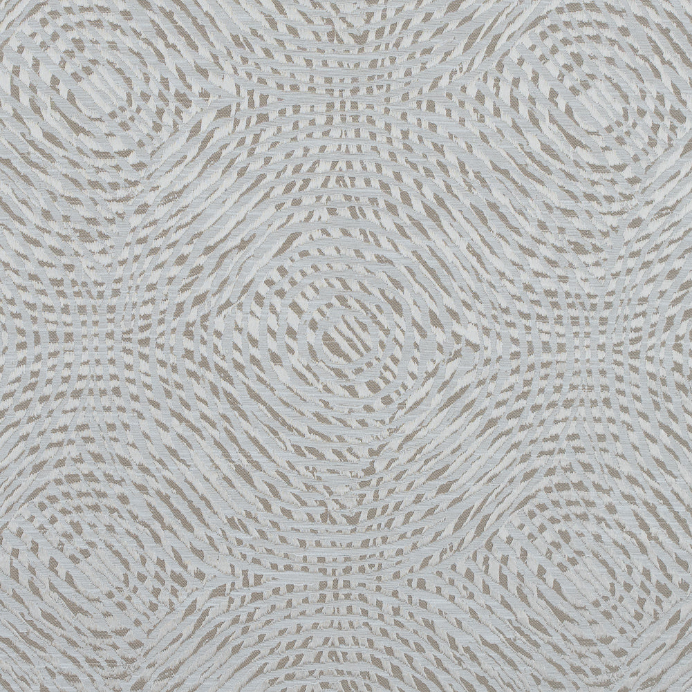 Champagne Geometric Swirls on a Cotton and Polyester Woven Champagne Geometric Swirls on a Cotton and Polyester Woven