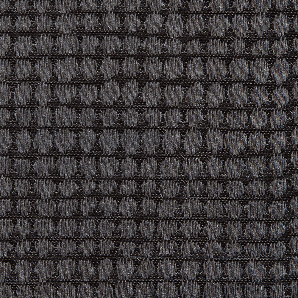 Slate Geometric Cotton and Polyester Woven - Detail Slate Geometric Cotton and Polyester Woven - Detail