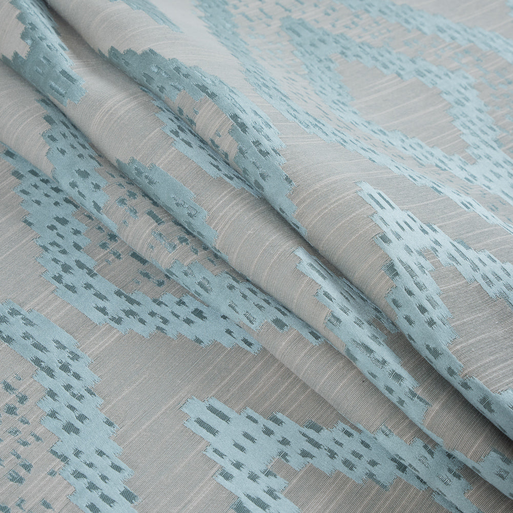 Azure Diamond Woven Cotton and Polyester Blend Detail Azure Diamond Woven Cotton and Polyester Blend Detail