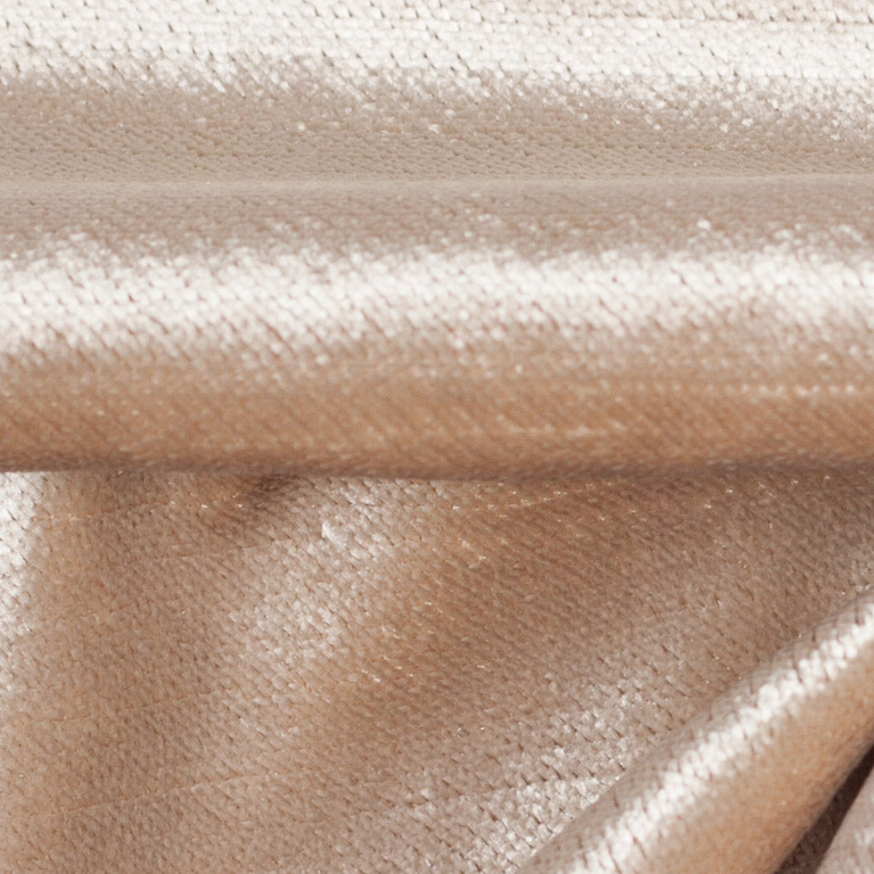 Turkish Champagne Polyester Velvet - Detail Turkish Champagne Polyester Velvet - Detail