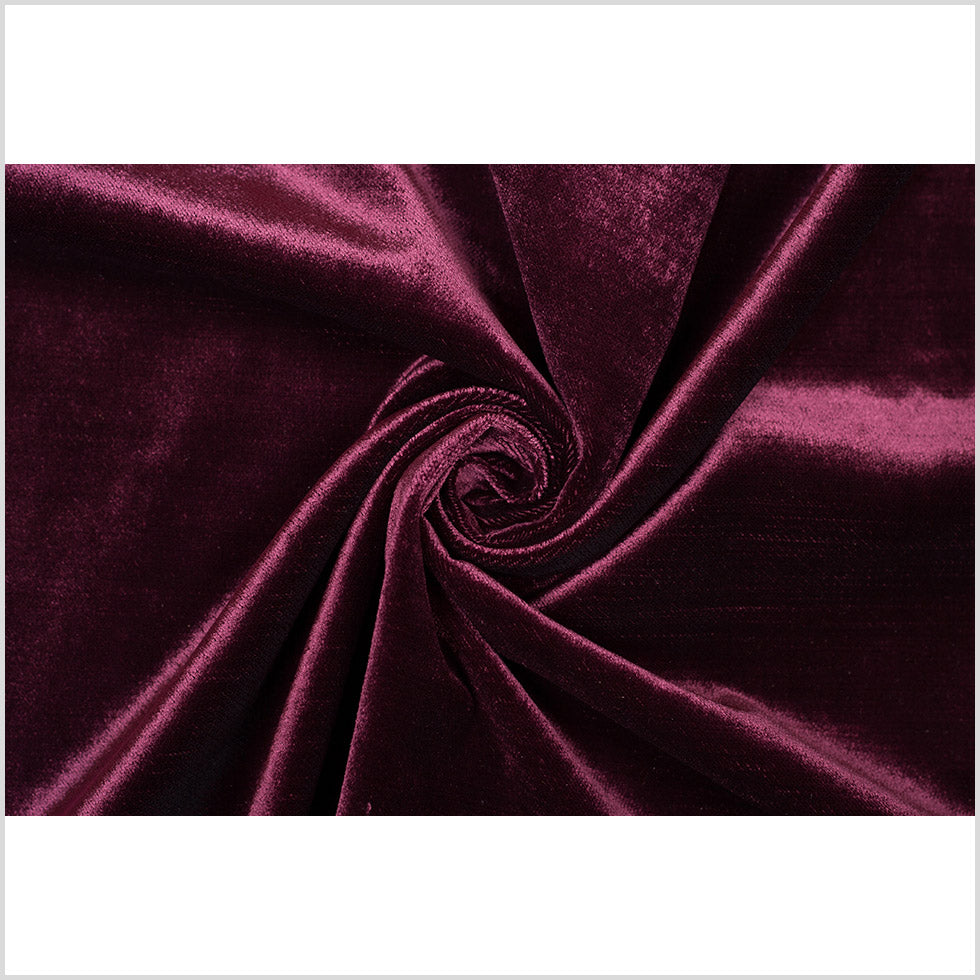 Turkish Zinfindel Polyester Velvet - Full Turkish Zinfindel Polyester Velvet - Full