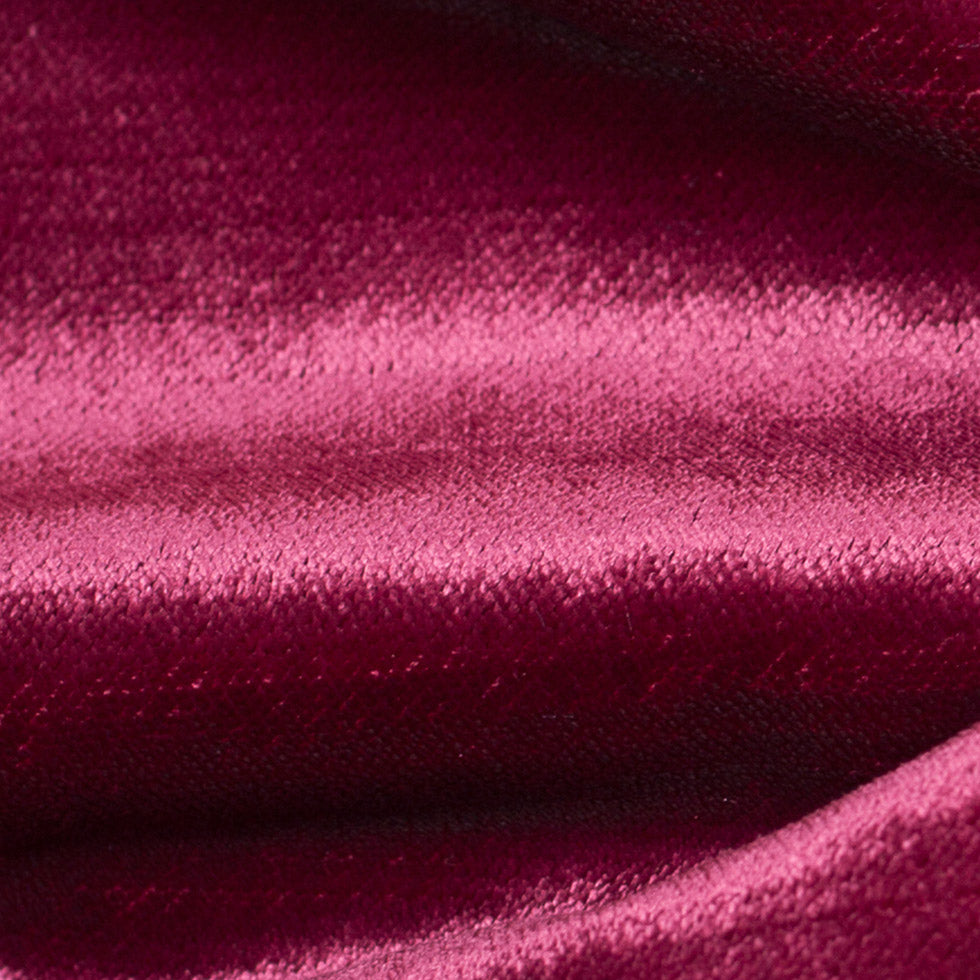 Magenta Polyester Velvet Detail Magenta Polyester Velvet Detail