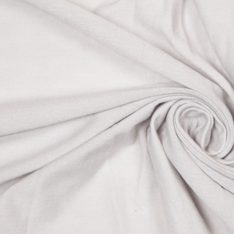 Silver Powder Stretch Rayon Jersey Silver Powder Stretch Rayon Jersey