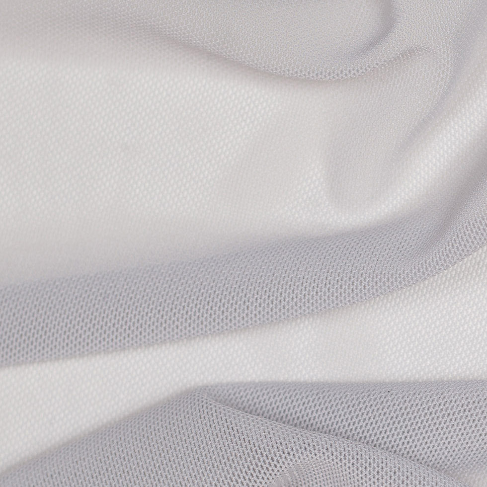 Gray Nylon/Spandex Power Mesh - Detail Gray Nylon/Spandex Power Mesh - Detail
