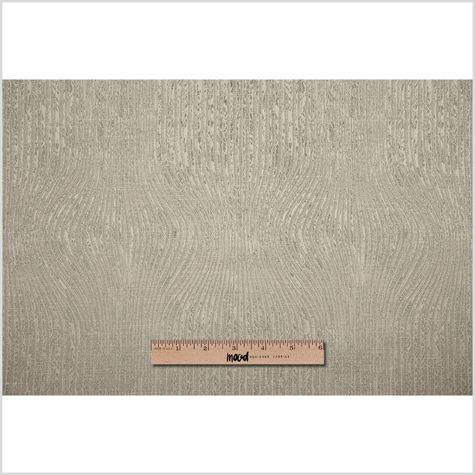 Indian Silver Geometric Polyester-Cotton Brocade Full Indian Silver Geometric Polyester-Cotton Brocade Full