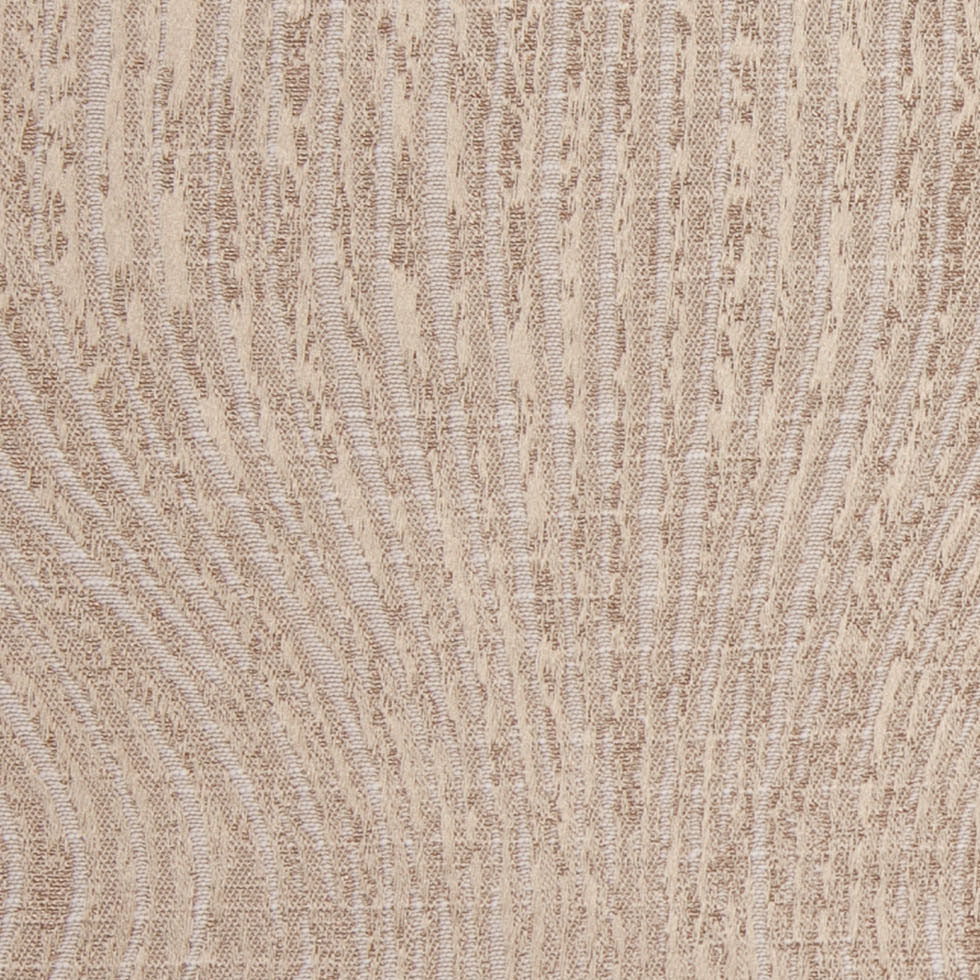 Indian Taupe Geometric Polyester-Cotton Brocade - Detail Indian Taupe Geometric Polyester-Cotton Brocade - Detail