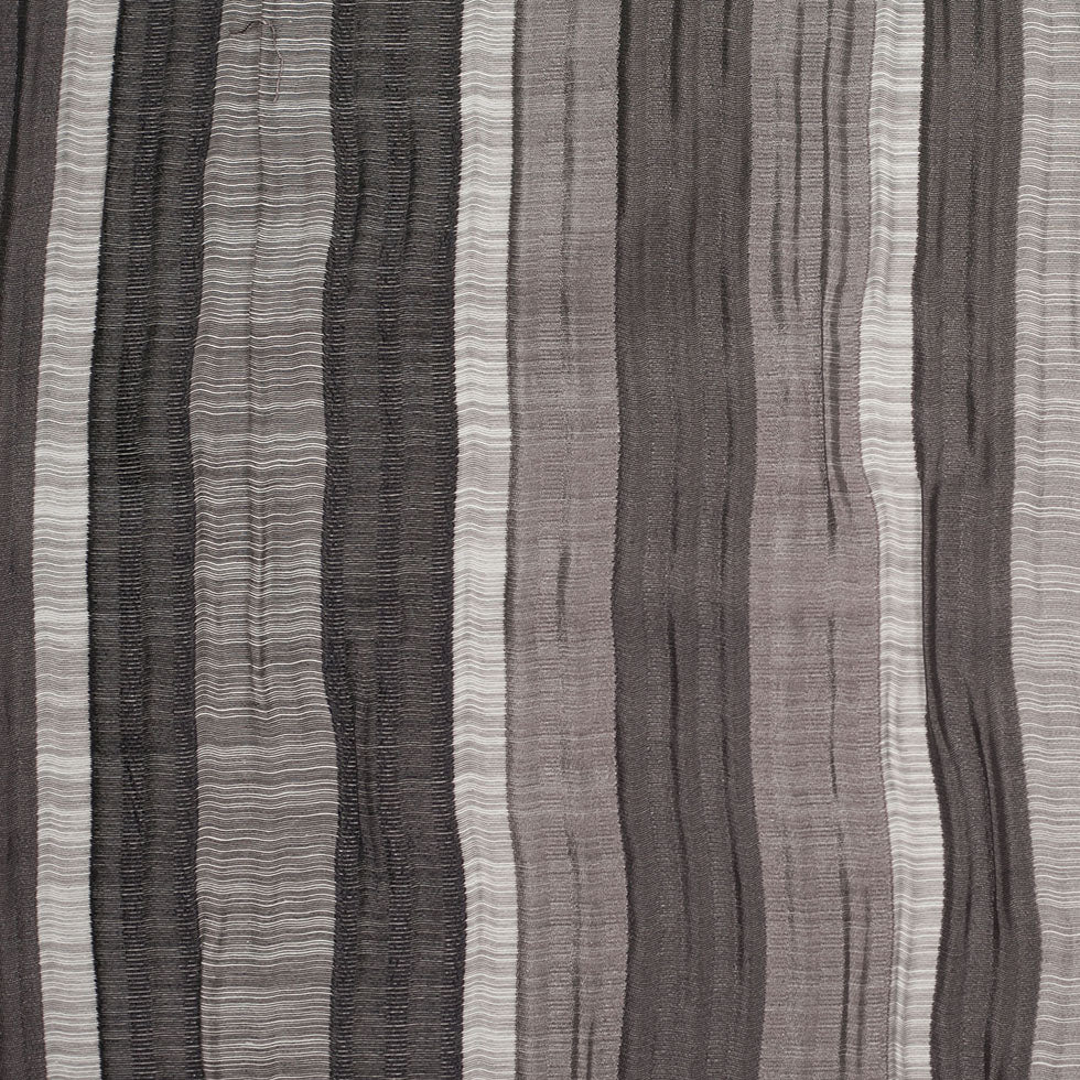 Indian Black/White Striped Poly/Cotton Brocade Indian Black/White Striped Poly/Cotton Brocade