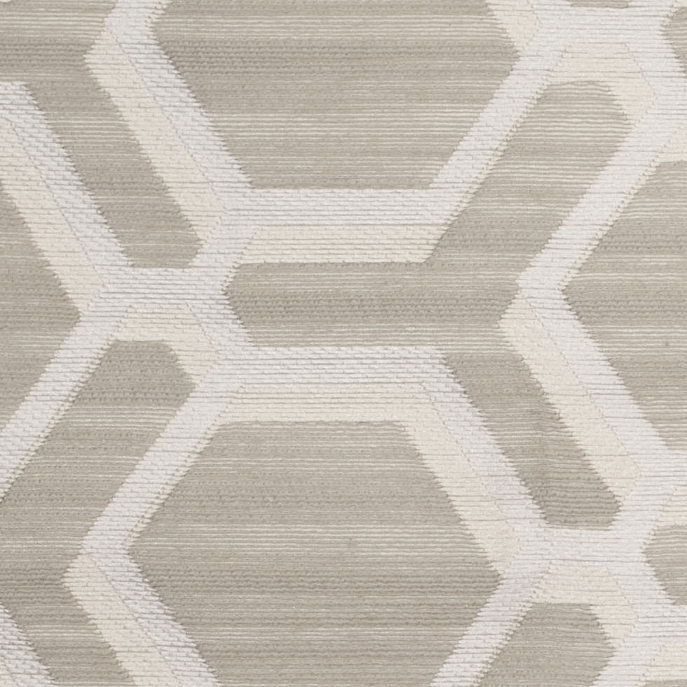 Pearl-7303 Indian Geometric Poly/Cotton Brocade - Detail Pearl-7303 Indian Geometric Poly/Cotton Brocade - Detail
