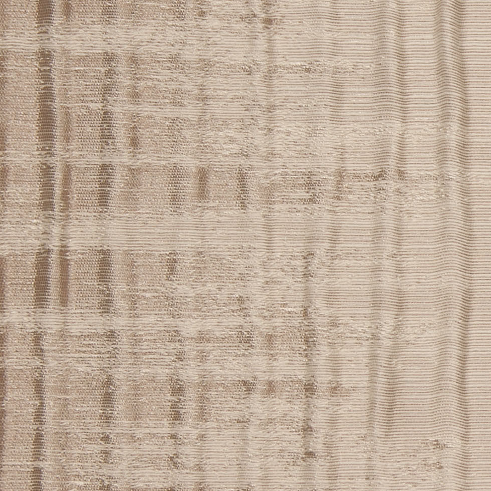 Indian Beige Geometric Striped Polyester-Cotton Brocade - Detail Indian Beige Geometric Striped Polyester-Cotton Brocade - Detail