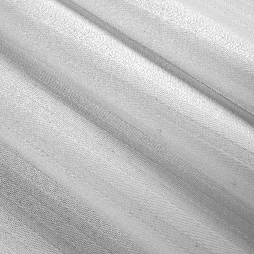 Ralph Lauren White on White Striped Linen Blend - Folded Ralph Lauren White on White Striped Linen Blend - Folded
