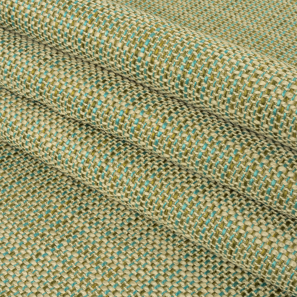 Sea Glass Upholstery Tweed Folded Sea Glass Upholstery Tweed Folded