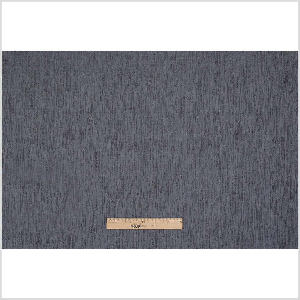 Denim Striated Woven Brocade Full Denim Striated Woven Brocade Full
